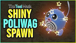 Shiny Poliwag Hunting Location - EASY Method - The Teal Mask DLC