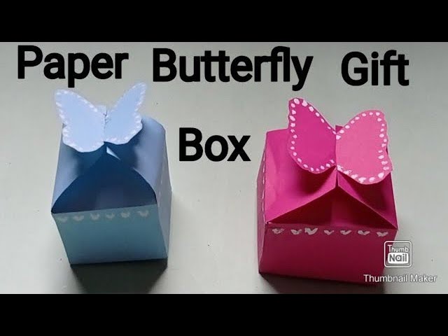 Fill a box with paper butterflies! This décor project is a fun take on the  butterfly trend