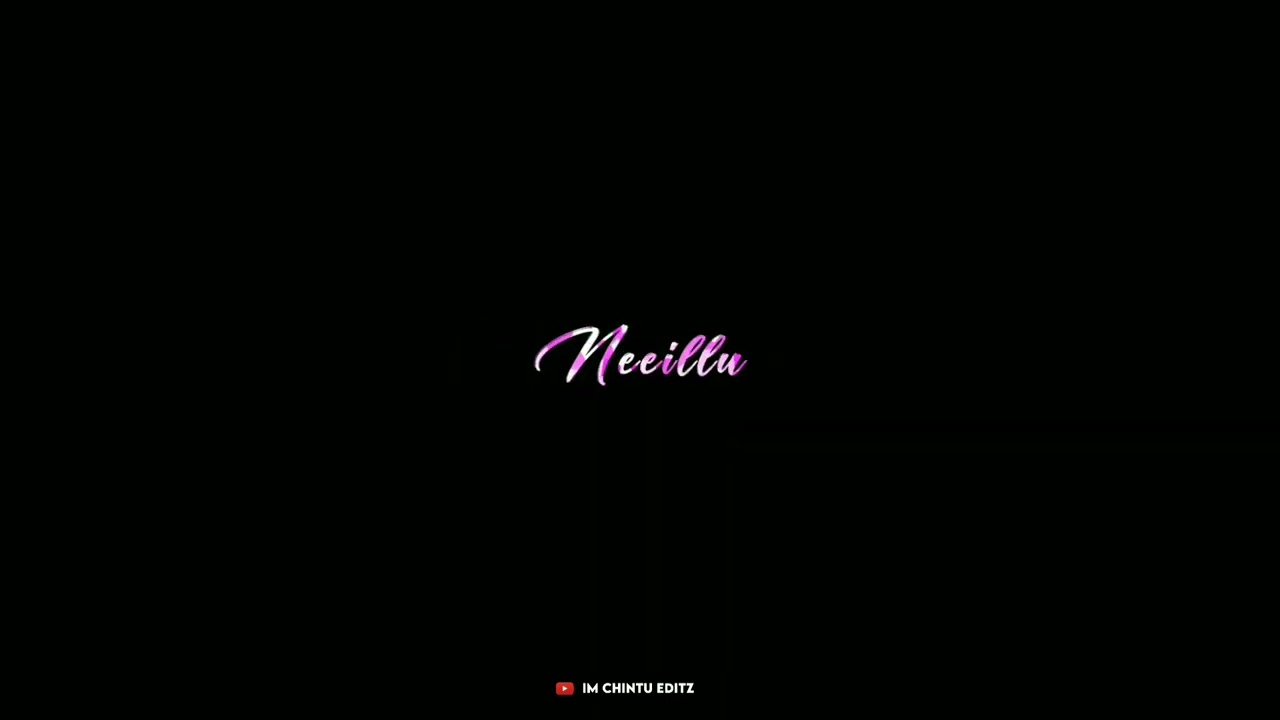 Neelillu Bangaram Kanu song lyrics ♥️🦋✨ Black screen lyrics | 
