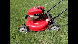 Troy Bilt 21 675 Series B & S Engine - Final Look & Start  - April 24, 2018