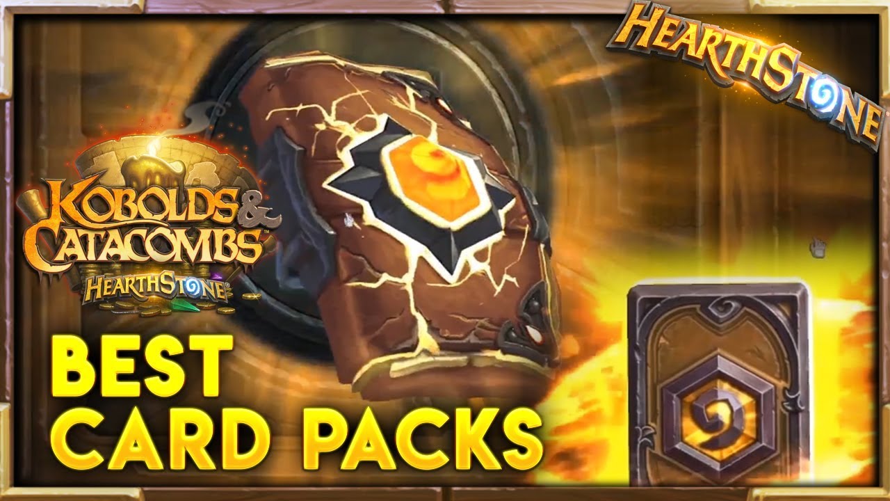 THE BEST PACKS Of Kobolds And Catacombs..!! | Hearthstone