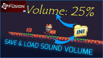 Tutorial #16 SAVE and LOAD SOUND VOLUME "King Magic" in Clickteam Fusion 2.5 Platformer