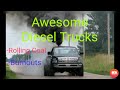 Diesel Trucks Doing Burnouts and Rolling Coal|#2
