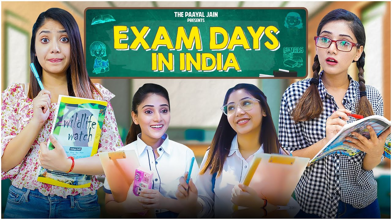 Exam Days In India  | Ft. Tena Jaiin | The Paayal Jain