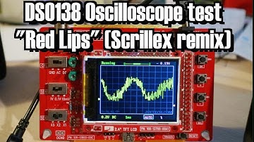 DSO138 Mini DIY Digital Oscilloscope Demo - Visualising music