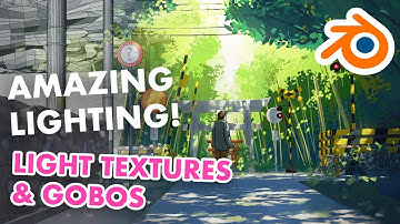 Amazing Lighting with Light Textures and Gobos in Blender 2.8