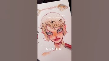 Ohuhu colored pencils #coloredpencils 