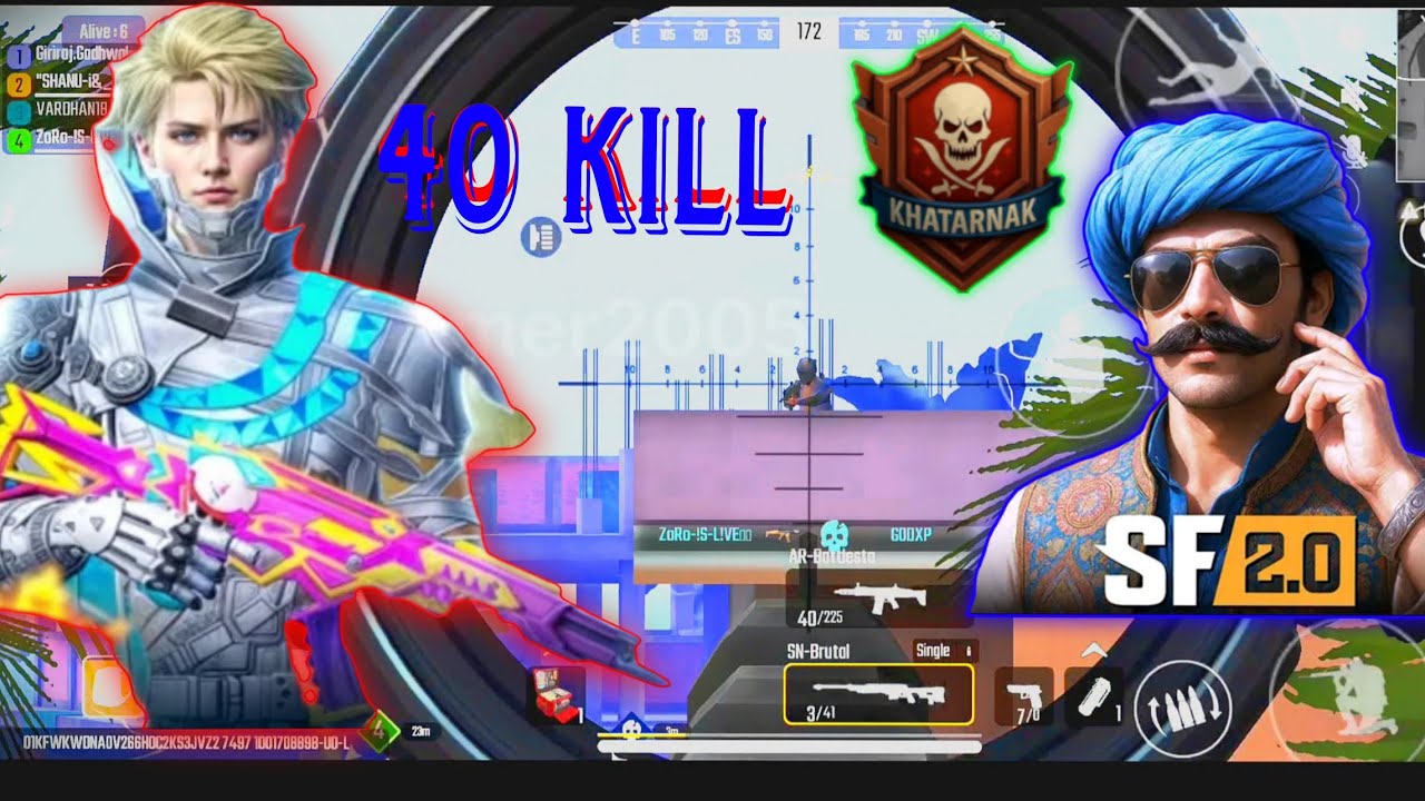 Solo vs Squad in ScarFall 🔥 Full Intense Gameplay (No Mercy)”