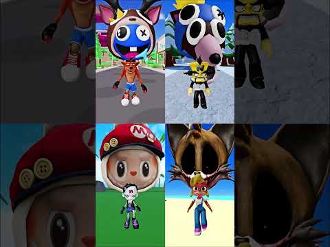 Roblox Crash Bandicoot X 99 Nights In The Forest Sprunki Sonic Mario Labubu Animation Memes