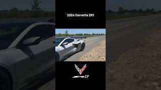 If you blinked you missed it! 2026 Corvette ZR1 3LZ w the ZTK Package. #corvette #zr1 #shorts