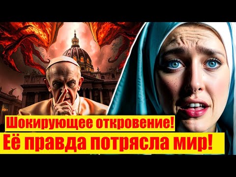 ДОСТАТОЧНО! Бывшая монахиня ШОКИРУЕТ мир , РАСКРЫВАЕТ СЕКРЕТЫ КАТОЛИЧЕСКОЙ ЦЕРКВИ!