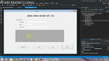 06 Hiển thị dữ liệu vào DataGridView