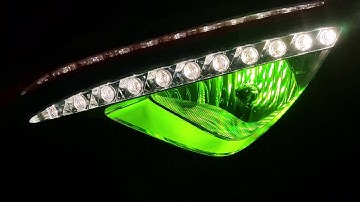 Diode Dynamics LED multi-color genesis foglights