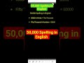 50000 Spelling In English 50000 In Words Spelling Of 50000 50000 Spelling In English Rupees