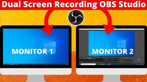 Dual Screen Recording OBS Studio | How To Record 2 Screens At The Same Time In OBS Studio EASY