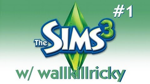 The Sims 3 Playthrough Part 1 - Making A Family - w/ wallkillricky