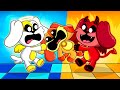 Poppy Playtime 3 Animation // ANGEL DOGDAY vs. EVIL DOGDAY // Poppy Playtime SM