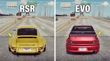 NFS Heat - EVO IX VS RSR (WHICH IS FASTEST?)