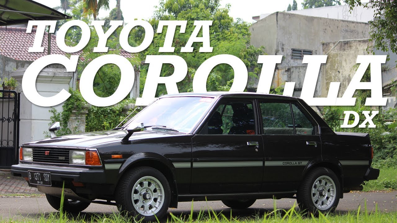 Toyota Corolla DX 1983 Review Test Drive YouTube