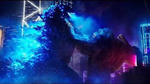 Godzilla vs Kong (Hong Kong Fight) Part 1 SFX only