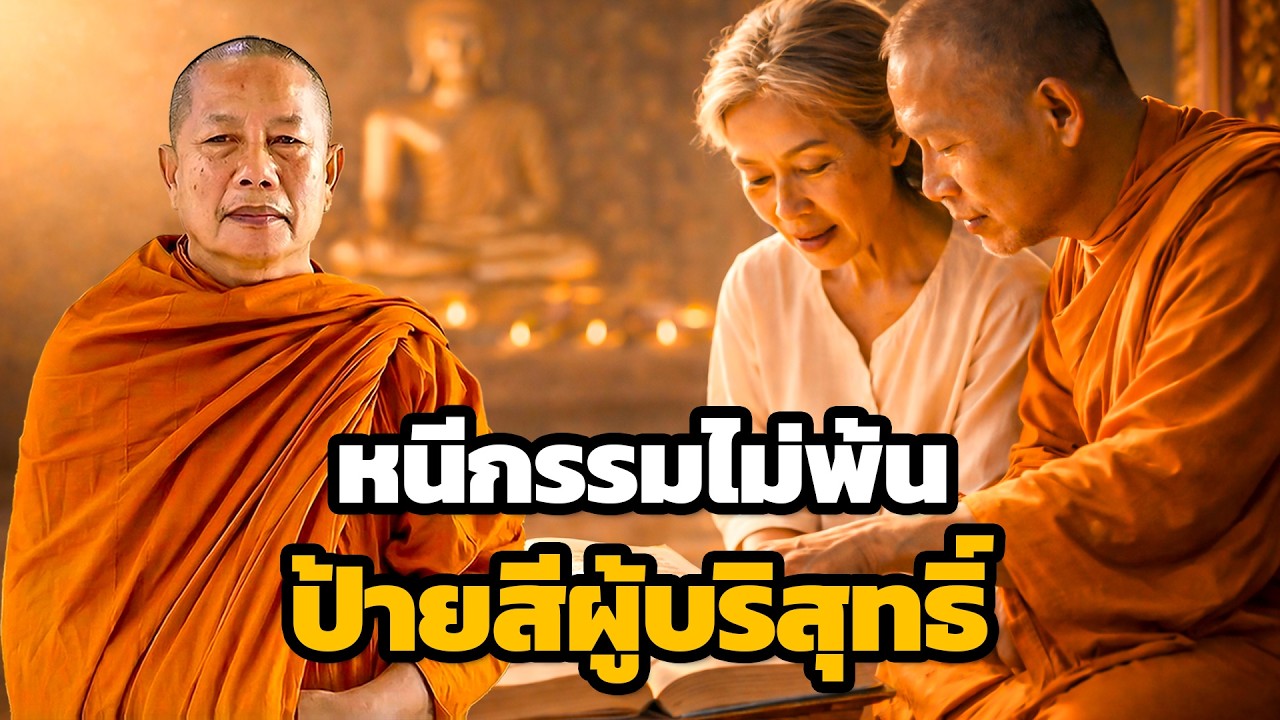 กรรม..ใส่ร้ายผู้บริสุทธิ์หนีผลกรรมไม่พ้น ธรรมะคลายทุกข์ พระมหาบุญช่วย ปัญญาวชิโร