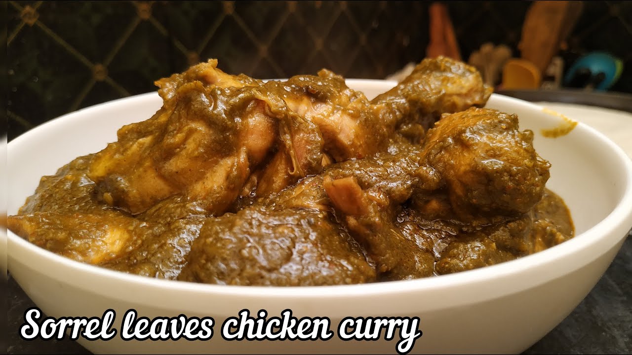 SORREL LEAVES CHICKEN CURRY / GONGURA CHICKEN/ CHICKEN RECIPES / HASINIKITCHEN/