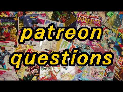 patreon q&a for "cool & cute old anime magazines"