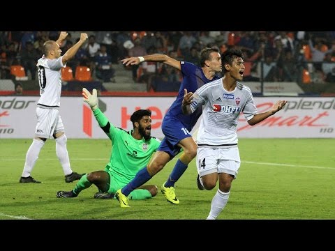 ISL   FC Pune City ride Lyngdoh strike vs Mumbai City FC