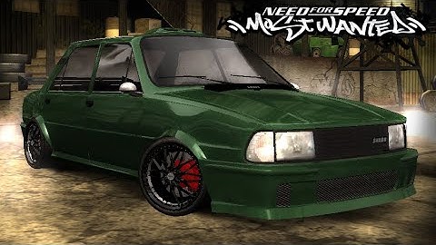 NFS Most Wanted | Skoda 120L Car Mod Tuning & Gameplay
