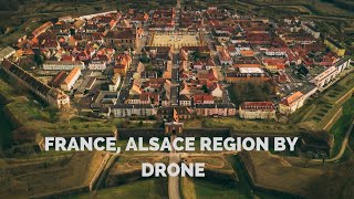 France Drone footage from Alsace region - DJI Mavic 2 Pro 4k footage