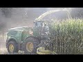 New JD 8800i XStream - 2 JD 8000 tractors on the pit - Tecnoagricola Ciceri - Corn silage 2018