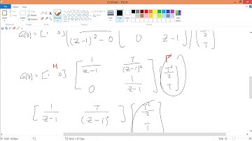 l10v6 Proving discrete state space can also derive Z transfer function relate to l10v2 and l10v5
