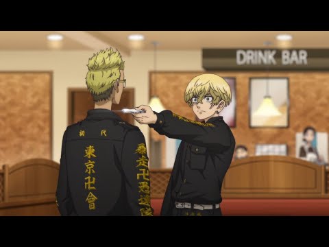 Takashi wants to use broken glass to cut Kisaki's neck Ep 4 [ Tokyo Revengers 東京リベンジャーズ 聖夜決戦編 ]