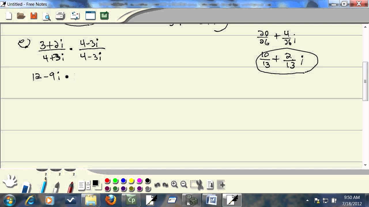 Intermediate Algebra - Chapter 6 Test - Problem 9 - YouTube