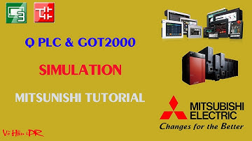 Mitsubishi PLC and HMI Tips | How to simulate both with GX work 2 simulator and GT designer 3