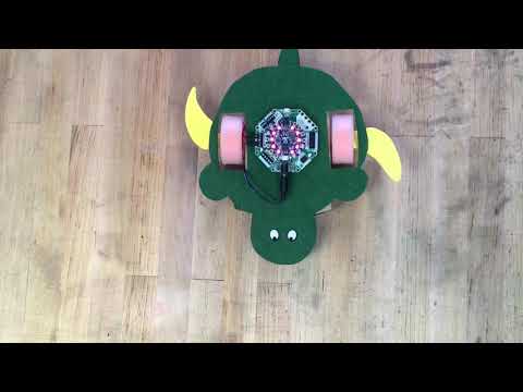 Bluetooth Turtle Rover demo @adafruit @johnedgarpark #adafruit