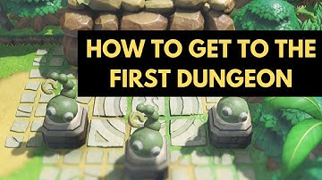 How to Get to the First Dungeon(Tail Cave) - Zelda Link