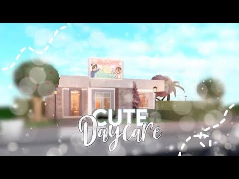 Bloxburg: Cute Daycare | SpeedBuild - YouTube