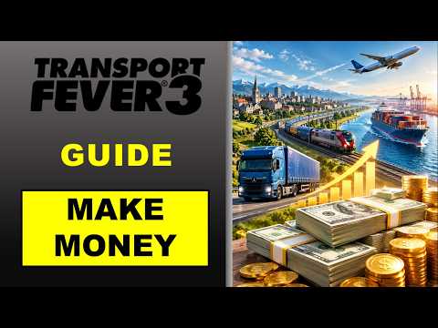 Transport Fever 3 Guide: How to Make Money FAST (Beginner Guide)