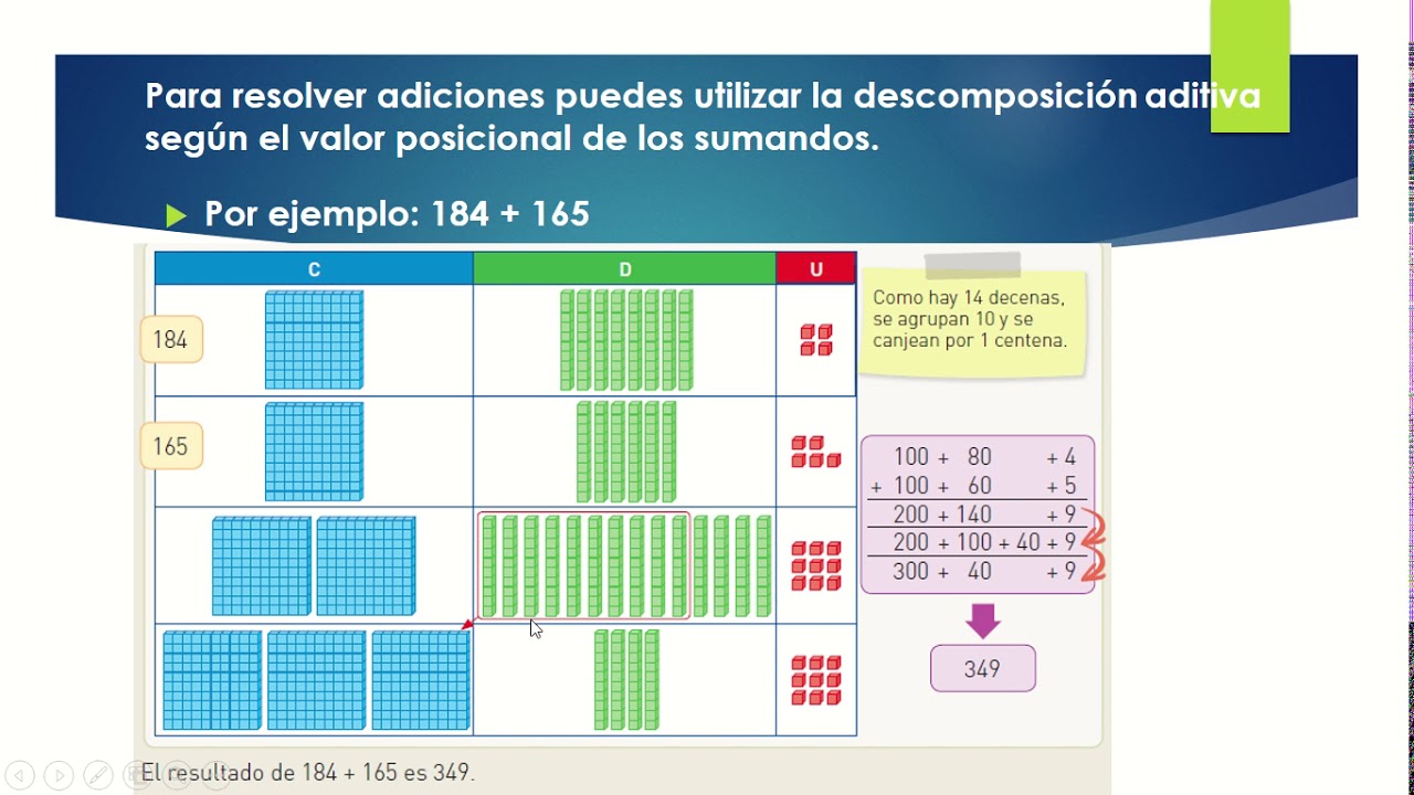 Clase matemática 4° básico adición con YouTube Clase matemática 4° básico adición con YouTube