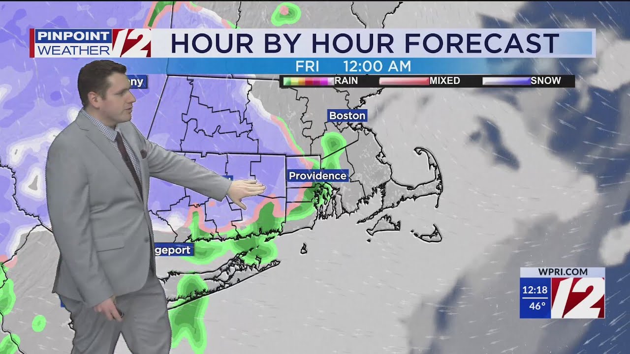 WPRI 12 Weather Forecast 4/10/25: Dry Today; Unsettled Weather Next Few ...