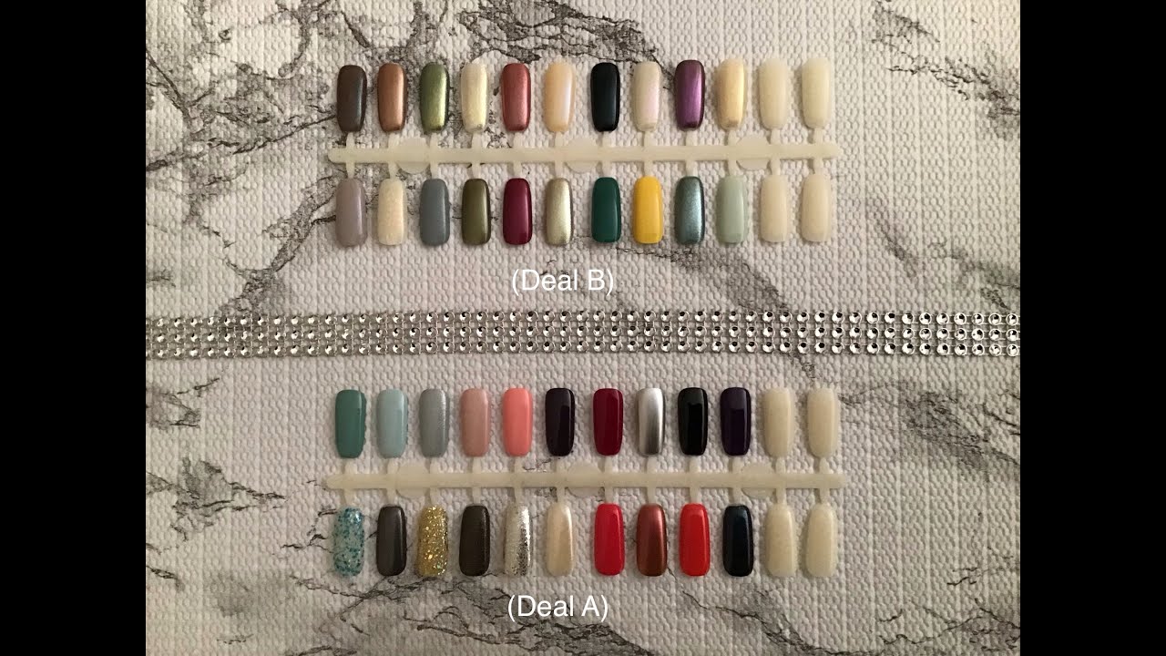 Young Nails Caption Nail Polish/Deal A & B Color Swatch