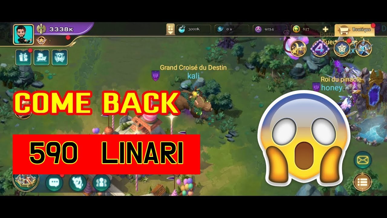 Kali Come Back with 590 Linari