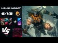 Team Liquid Impact TOP Olaf vs Ornn - NA Grandmaster Patch 25.S2.2