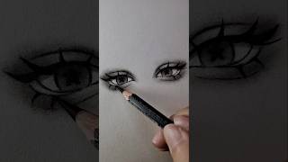 Eyes drawing tutorial ✨️ #howtodraw #eyesdrawing #sketch #art #shorts