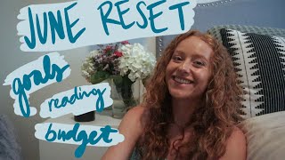JUNE RESET  BUDGET WITH ME, INTENTION SETTING, & READING RECAP