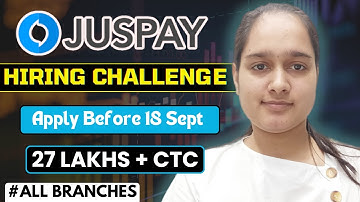 Juspay Hiring Challenge 2025 || 27 Lakhs CTC || Aptitude Resources #hiring #viralvideo