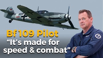 Bf 109 Pilot Talks About Flying the Messerschmitt !