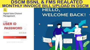 How to  Monthly Invoice bill upload DSCM tamil video | BSNL ZSMART Portal 2024 Invoice DSCM