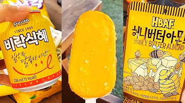 Thử thách ăn full đồ màu VÀNG ở cửa hàng tiện lợi Hàn Quốc có tên 7-ELEVEN | KÊNH CỦA KEM